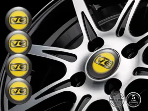 Custom Dome Stickers Luminous Racing Velocity